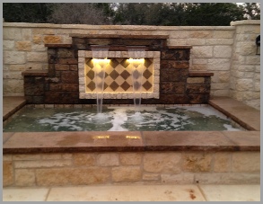 Inground Pool Water Features